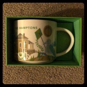 NIB Starbucks Hamptons You Are Here mug retired